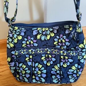Vera Bradley Messenger Bag – Quilted Floral Print
